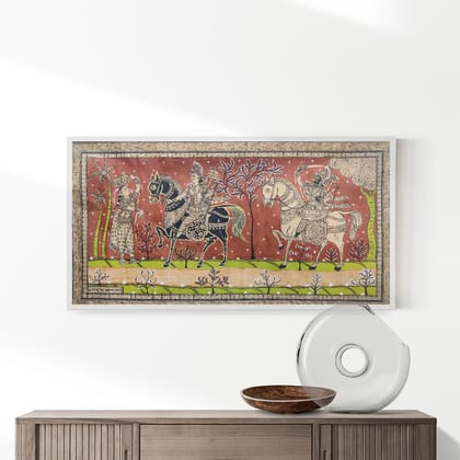 Kanchi Abhijan Patta Tussar Painting