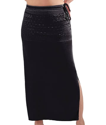 Dermawear Petticoat ( Black , Pack of 1 )