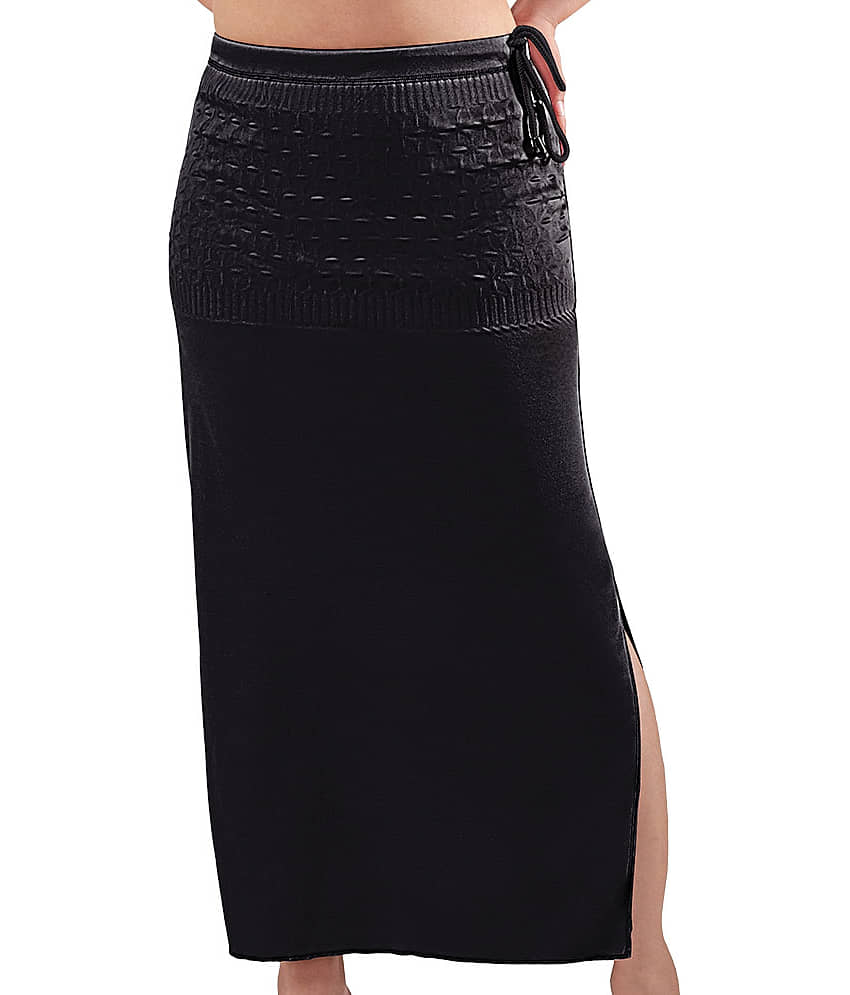 Dermawear Petticoat ( Black , Pack of 1 )