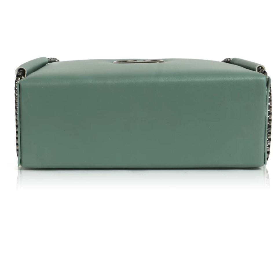 Luxury Chic Quilted Handbag – Elegant Chain Strap & Iconic Double Ring Accent