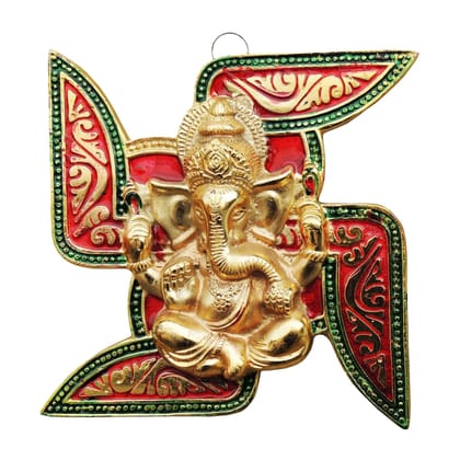 Aluminium Wall Hanging Showpiece Satiya Ganesh (ASMAS072) Aluminium Wall Hanging Showpiece Satiya Ganesh (ASMAS072)