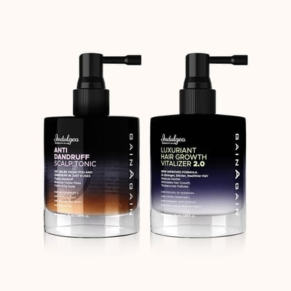 Hair Growth Combo - Anti Dandruff Scalp Tonic + Hair Vitalizer 2.0