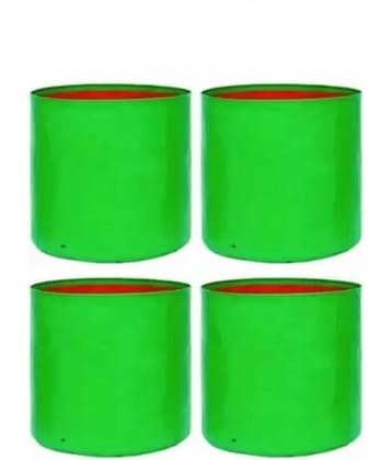 HK Balloons Green Plastic Plant Bag ( Pack of 4 )