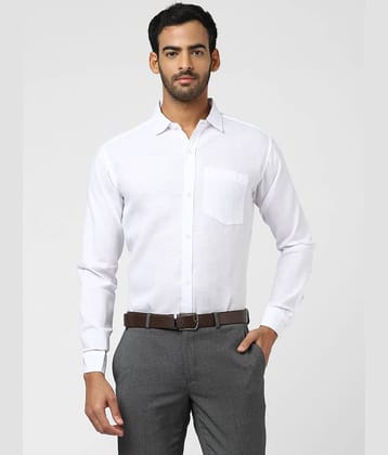 DESHBANDHU DBK - White Cotton Regular Fit Men's Formal Shirt (Pack of 1)