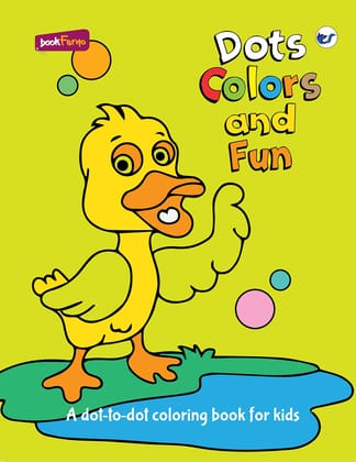 Dots Colors and Fun: A Dot-to-Dot Coloring Book [Paperback] BookFerno
