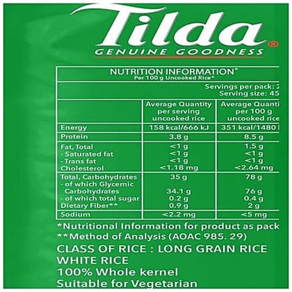 Tilda Everyday Basmati Rice 1 KG