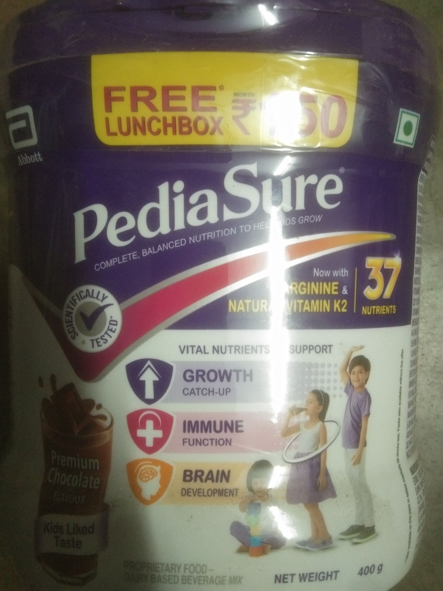 Pediasure natural vitamin k2 400g