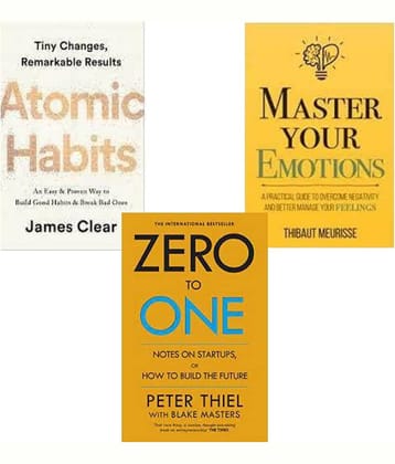 Atomic Habits + Master Your Emotions + Deep Work