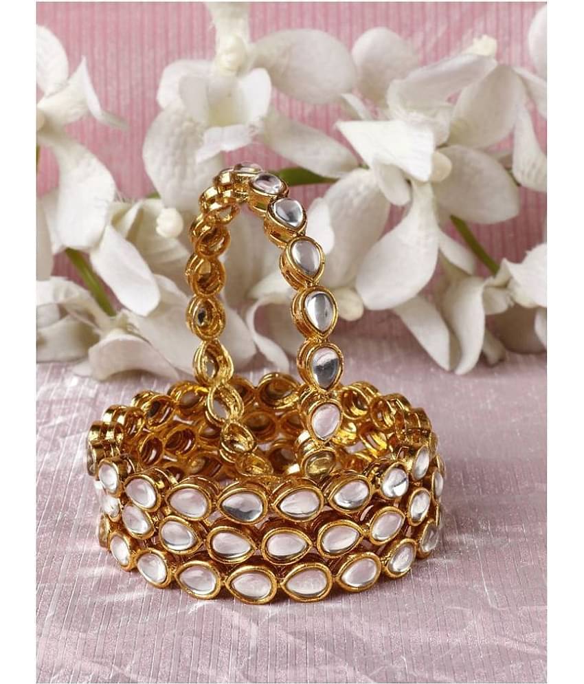 Priyaasi - Gold Bangle Set (Pack of 1)