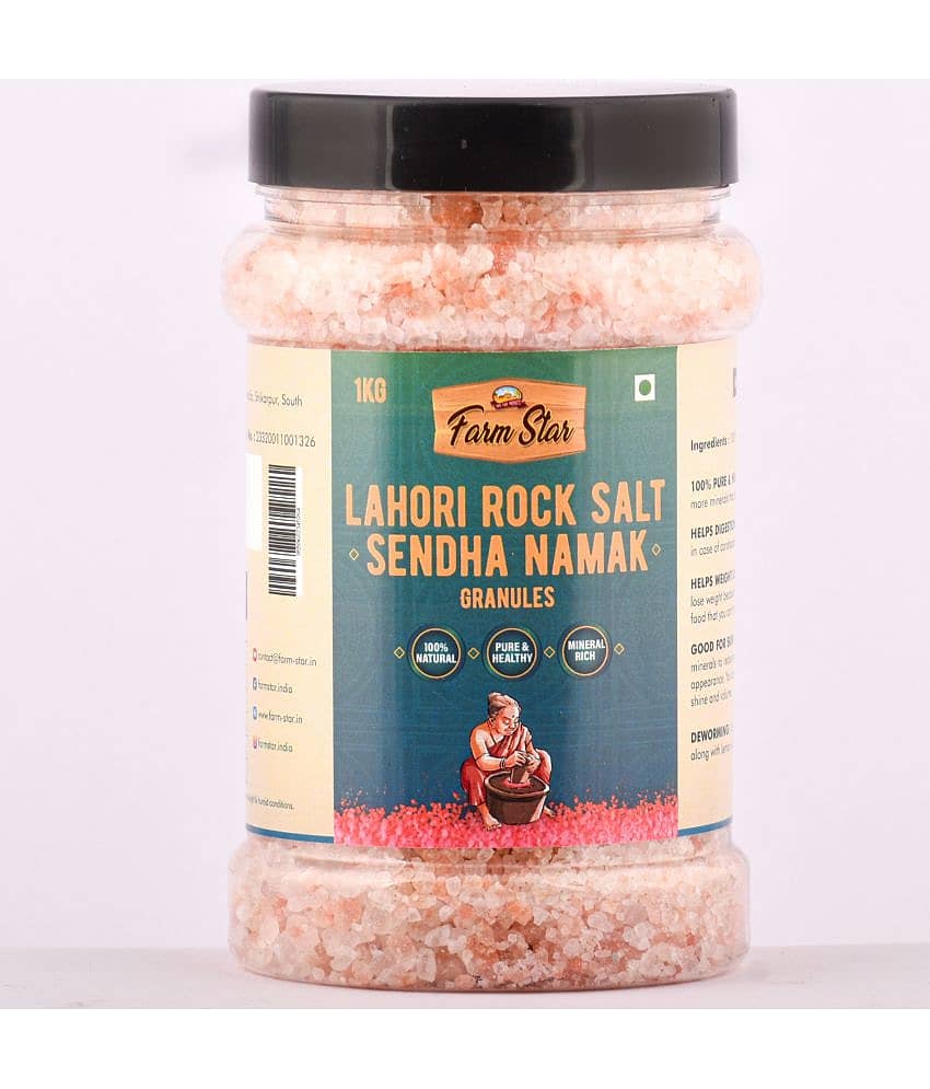 Farm Star Lahori Rock Salt 1000 gm