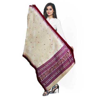 Handwoven Traditional Bapta Cotton Dupatta