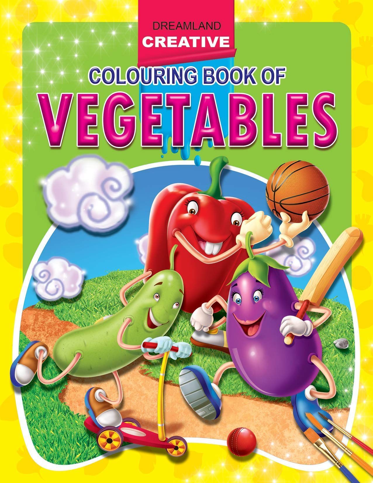 Creative Colouring-vegetable [Paperback] Dreamland Publications