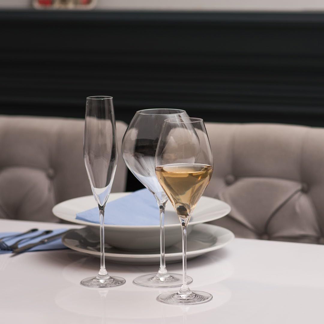 Rona Swan Burgundy, 860 Ml (Set Of 6 Glasses)(Model : 6650 | 860)