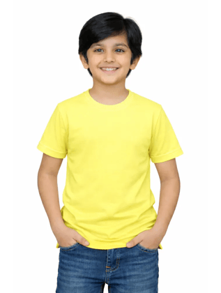 Kids Polycotton 180GSM Round Neck Tshirts