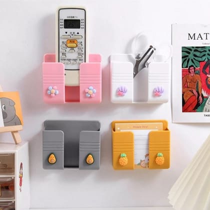 Fancy Wall Mounted Charging Stand | Mobile Phone Charging Stand, Storage Holder, Bedside Fixed Rack, Home Organization and Storage Supplies, Bedroom Accessories, Office Accessories, Bathroom Accessories (Random Colou & Design) (Pack of 1) Fancy Wall Mounted Charging Stand | Mobile Phone Charging Stand, Storage Holder, Bedside Fixed Rack, Home Organization and Storage Supplies, Bedroom Accessories, Office Accessories, Bathroom Accessories (Random Colou & Design) (Pack of 1)