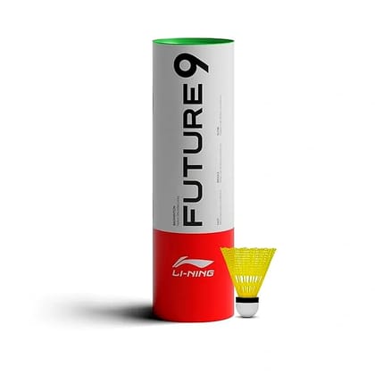 Li-Ning Future 9 Nylon Shuttlecock (Colour - YELLOW) by Total Sporting And Fitness Solutions Pvt Ltd