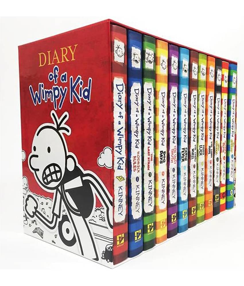 DIARY OF A WIMPY KID 12 BOOKS SET