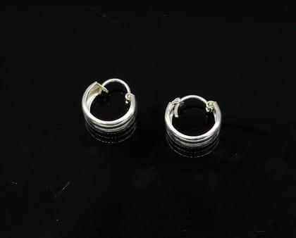 925 sterling silver excellent customized traditional indian style hoops earring, amazing unisex light weight hoops earring s893