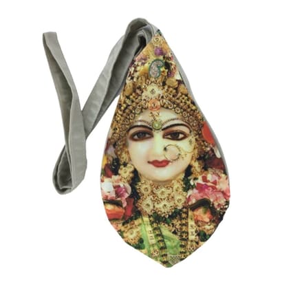 MAYAPURI Printed Bead Bag/Gomukhi Japa Bag/Chanting Bag with Japa Mala and Sakshi Mala (Pack of 1)