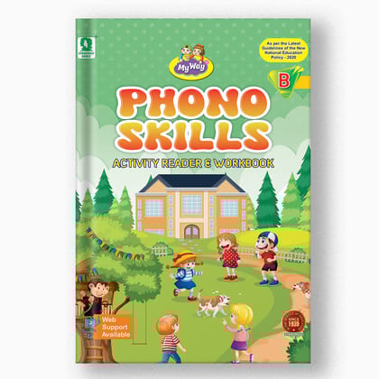 MY WAY PHONO SKILL ACTIVITY READER AND WORKBOOK -B-KG / English