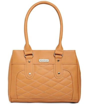 Fostelo Yellow PU Shoulder Bag - Yellow