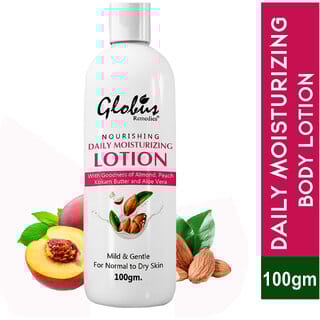 Globus Remedies Daily Moisturising Body Lotion All Skin Types 100ml
