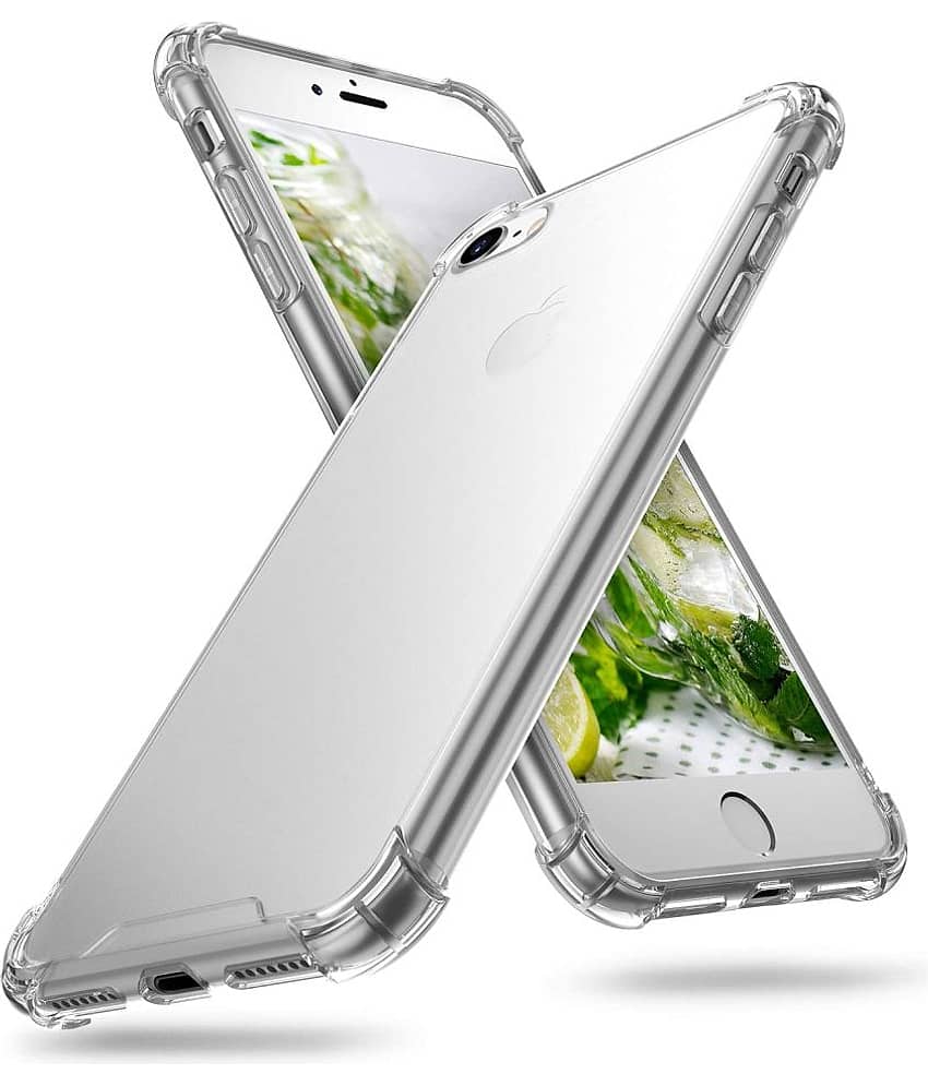 Spectacular Ace - Transparent Silicon Bumper Cases Compatible For Apple iPhone SE (2020) ( Pack of 1 )