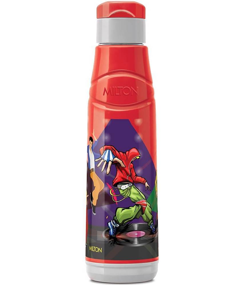 Milton Kool Fun 900 Plastic School Bottle, 704 ml, Red