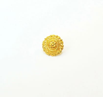 Brass Nose Pin - Elegant Design