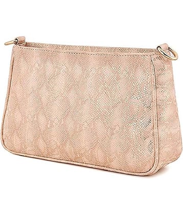 SAKWOODS Sling Bag PU Set of 1 ( Peach )