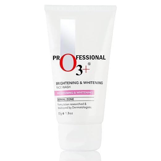 O3+ Brightening & Whitening Face Wash For Smooth Skin - 50 Gram