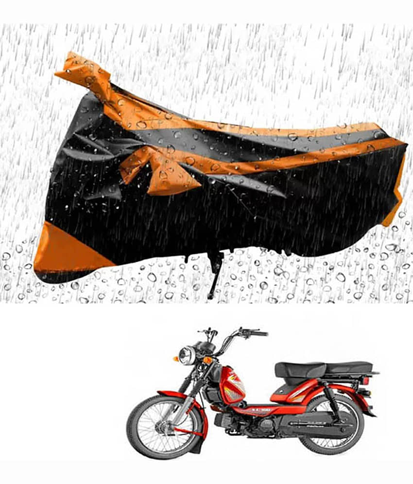 RONISH Bike Body Cover for TVS Heavy Duty Super XL ( Pack of 1 ) , Orange