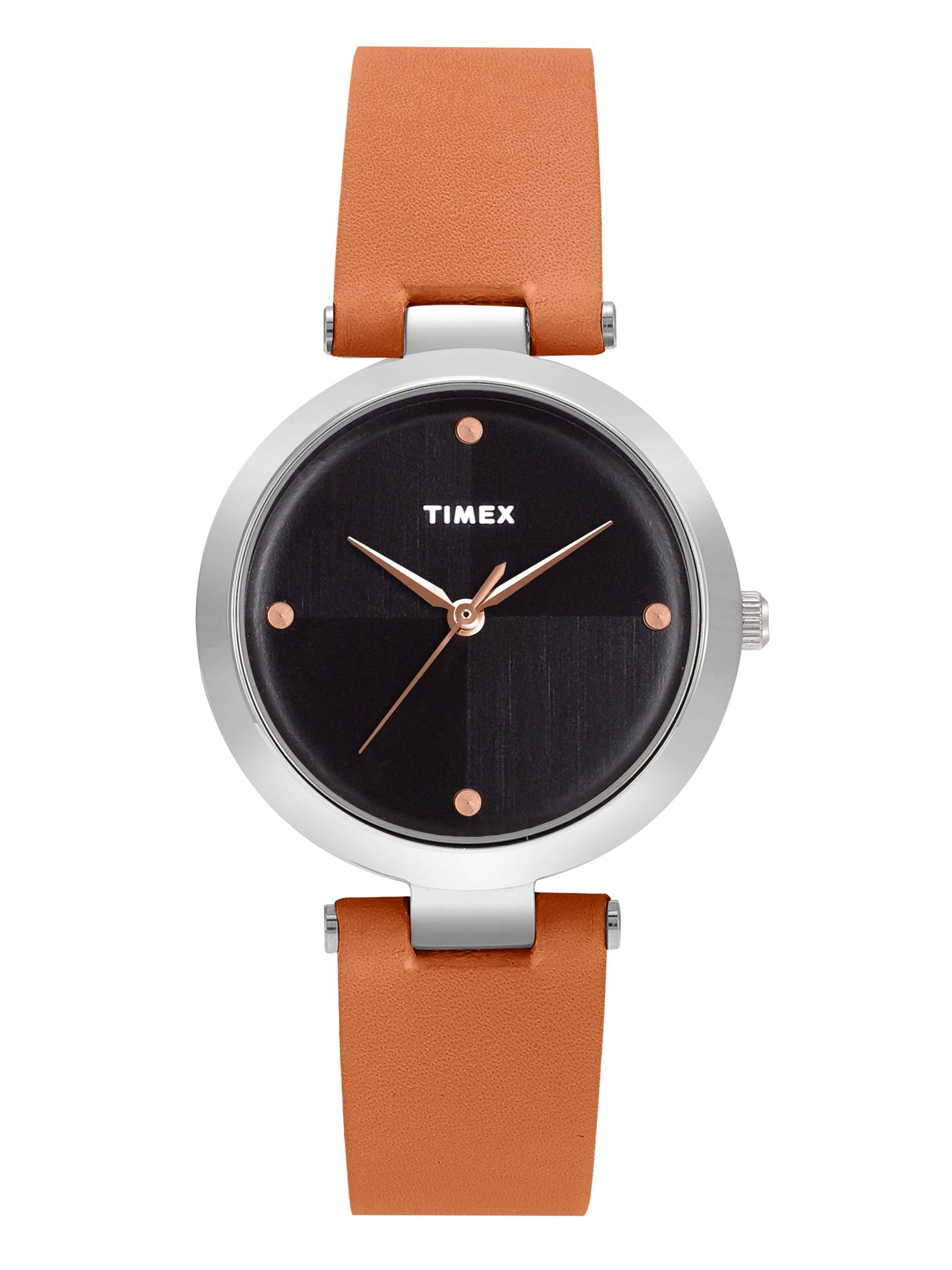 Timex Black Dial Women Analog Watch - TWEL11814-Black