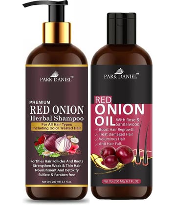 Park Daniel - Hair Growth Onion Oil 200 ml ( Pack of 2 )