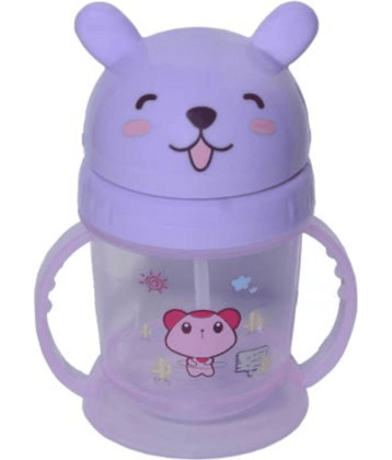 CHILD CHIC Purple Polycarbonate Straw sippers