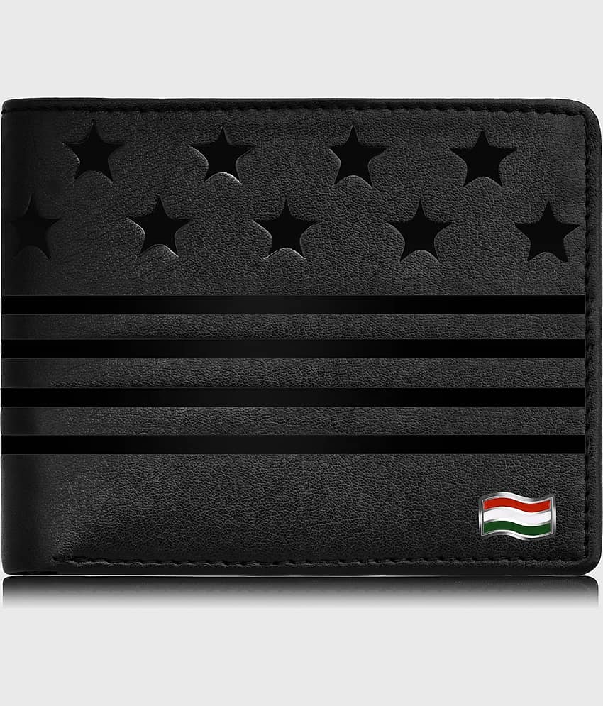 HAMT Leather Black Casual Regular Wallet