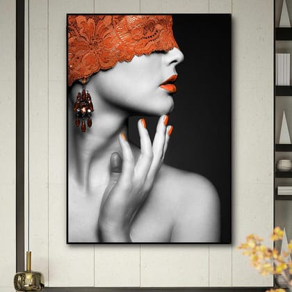 LIVE PASSION WALL PAINTING-GOLD FRAME