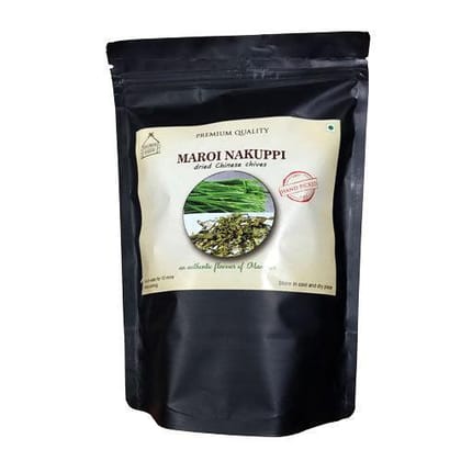 Maroi Nakuppi Akangba | Sun Dried Chinese Chives, 50g | Khuman Kharai