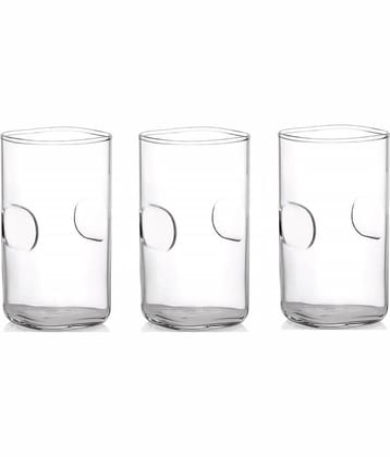 Somil Water/Juice  Glasses Set,  300 ML - (Pack Of 3)
