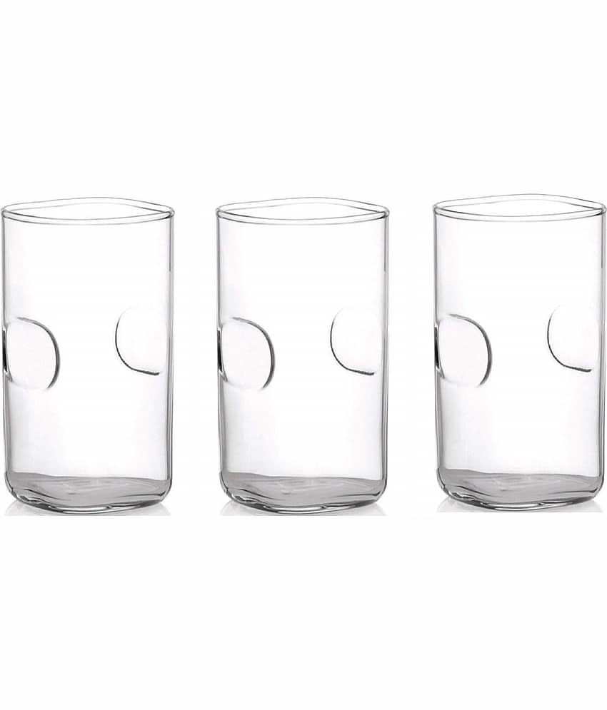 Somil Water/Juice  Glasses Set,  300 ML - (Pack Of 3)