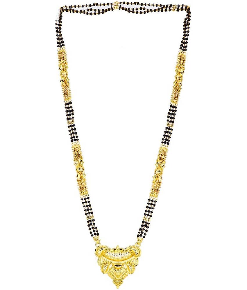 KRIMO Gold Plated Letest & Designer Mangalsutra For Women-100267