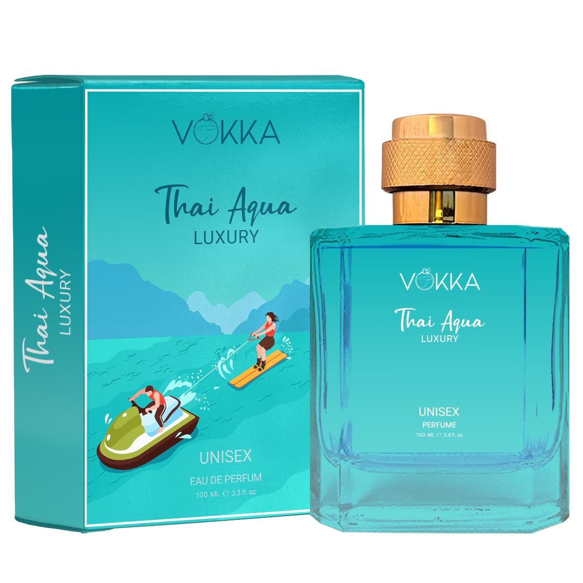 VOKKA Thai Aqua 100 ml Unisex Luxury Long Lasting Aqua Perfume For Men And Women