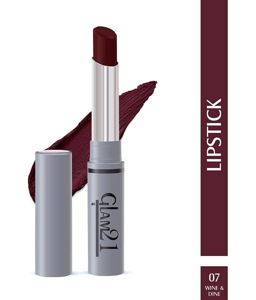 Glam21 Long Lasting NonTransfer Lipstick Creamy Matte Formula matte finish 2.8g Give Me Red-03