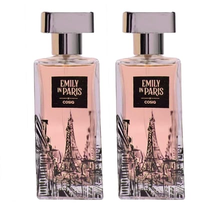 Cos-IQ Emily In Paris Amour Eau de Parfum (EDP) Perfume | Long-Lasting Fragrance | Floral Fruity Gourmand | for Women, 100ml (Pack of 2) Cos-IQ Emily In Paris Amour Eau de Parfum (EDP) Perfume | Long-Lasting Fragrance | Floral Fruity Gourmand | for Women