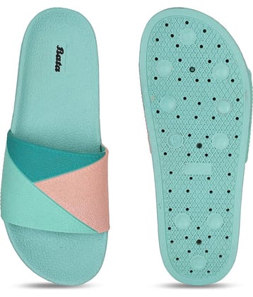 Bata Green Women's Slide