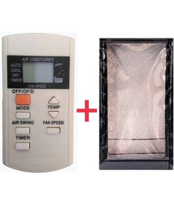 SUGNESH C-9 Re-44A RWC AC Remote Compatible with Panasonic Ac (7 button)