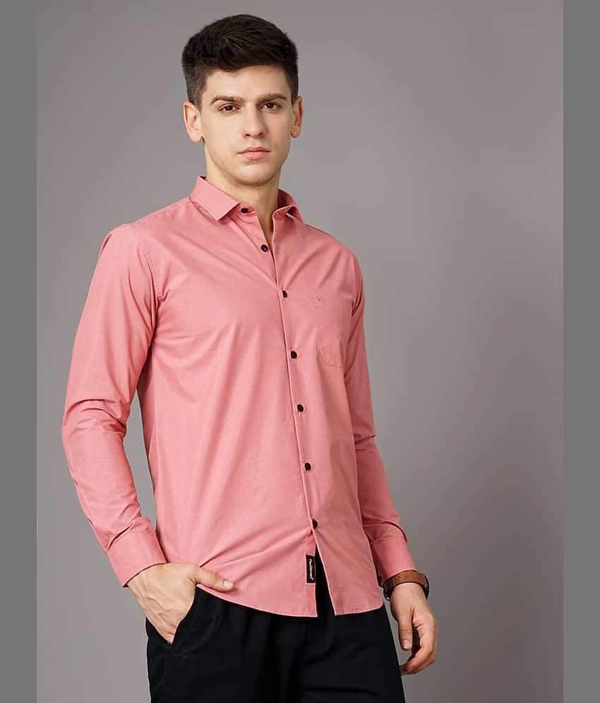 Paul Street - Green 100% Cotton Slim Fit Men's Casual Shirt ( Pack of 1 )