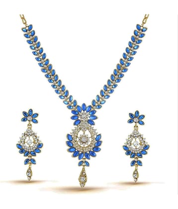 YouBella Jewellery Sets for Women Gold Plated Necklace Jewellery Set with Earrings for Girls/Women (Combo)