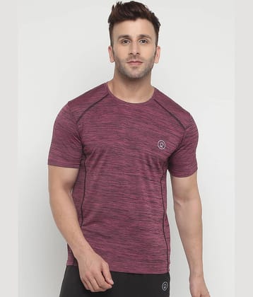 Chkokko - Blue Polyester Regular Fit Men's Sports T-Shirt ( Pack of 1 )