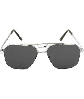 Bayberry Silver Geometric Sunglasses ( Pack of 1 )